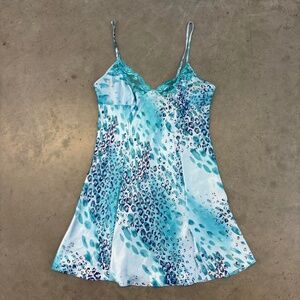 Victoria's Secret Leopard Print Slip Dress